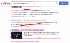 河北聰*電子科技有限公司優化排名排名案例欣賞